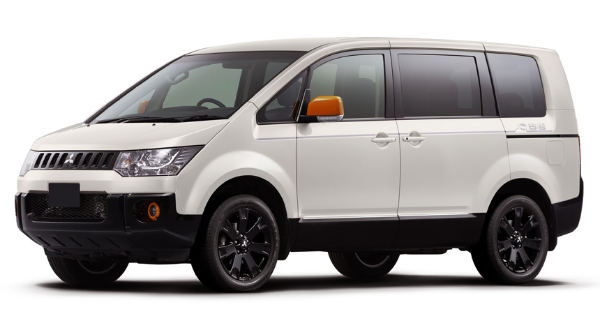 Mitsubishi Эва-коврики на Mitsubishi Delica D5 Правый Руль 2007 - 2019 7 мест
